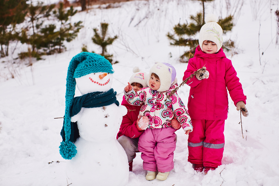 Детский день рождения зимой. Фото №2